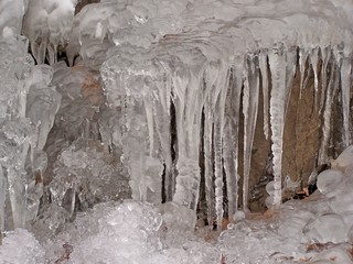 frozen spring