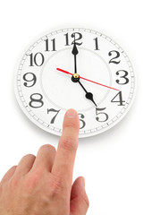 five clock, concept of time control