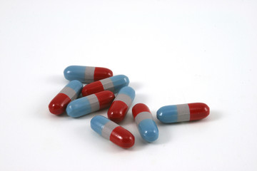 red white and blue pills