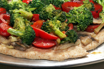 vegetable pizza