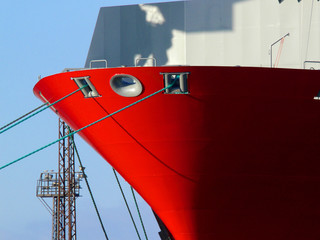 rotes schiff