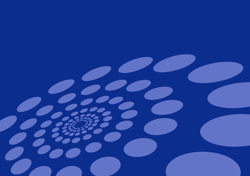 background with circle in prespective