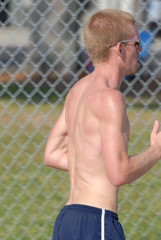 male runner