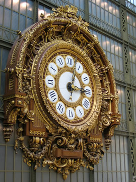 clocks at musee d'orsay