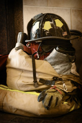 Obraz premium fireman