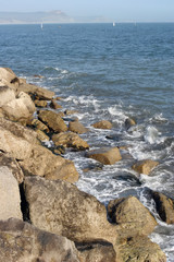 rocky shoreline