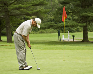 Obraz premium putt shot