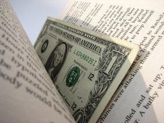 dollar in book