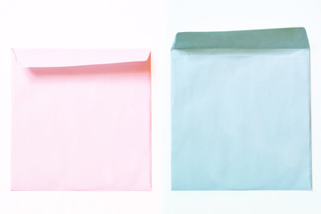 pink and blue covers