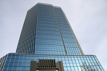 Obraz premium high office building .