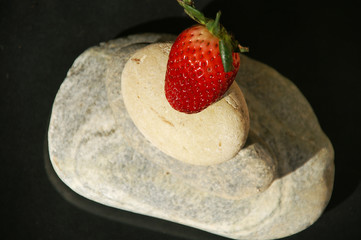 galet de fraise