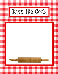 kiss the cook layout