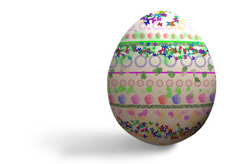 oeuf décoré