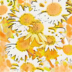 daisy background