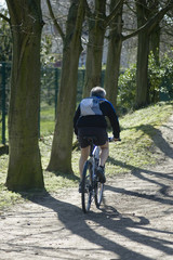 Obraz premium homme vtt