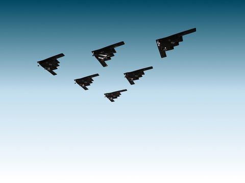 Fototapeta b-2 bomber