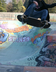 skater jumping
