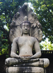 ancient statue in thailand