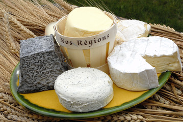 fromages variés