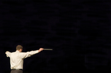 the band director