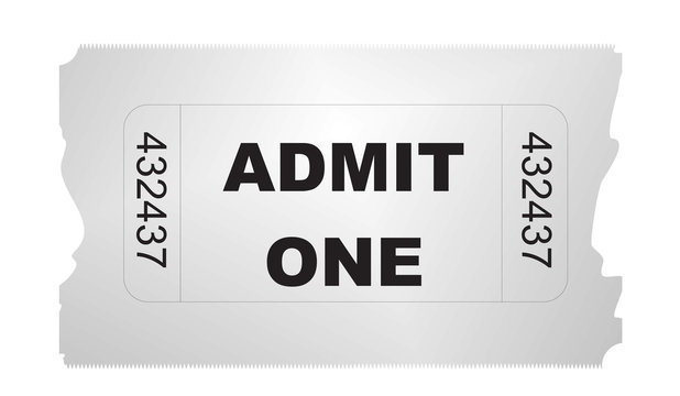 ticket admit one gradient