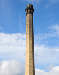 industrial brick chimney