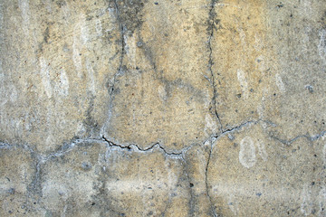 grunge background: cracked concrete wall