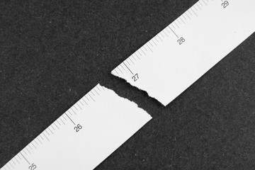 broken tape measure