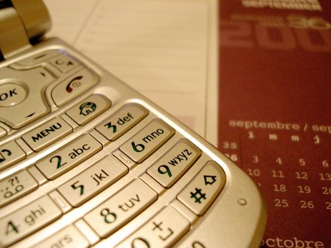 calendrier et t&eacute;l&eacute;phonerendez vous
