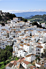 dorf casaris, andalusien - obrazy, fototapety, plakaty