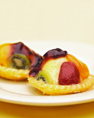 fruit tart flan