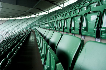 stadium seating empty