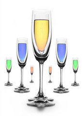 glass of wine