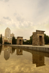Obraz premium debod temple in madrid