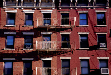 city brownstones © Salvatore Coppola
