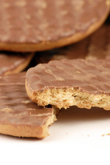 chocolate biscuits
