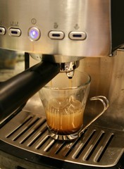 espresso machine making coffee - 2648019