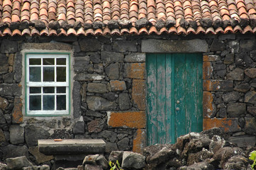 old azores home built in stone