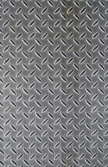 metal floor cover abstract background.