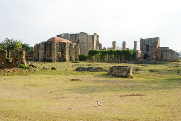 ruins of the monastery san francisco