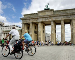 Foto op Plexiglas Brandenburger Tor Berlijn © robepco
