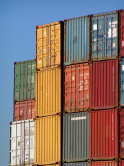 Fototapeta premium container colorati