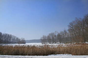 frozen lake