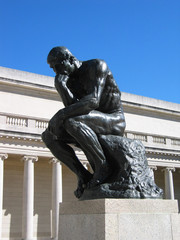 the thinker from rodin - 2654212