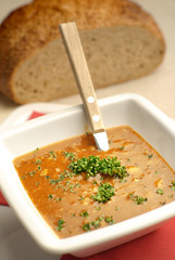 the soup