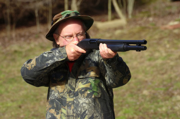Fototapeta premium ready, aim, fire!