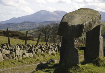 legananny dolmen - county down, ireland