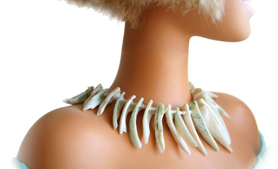 collier de coquillages