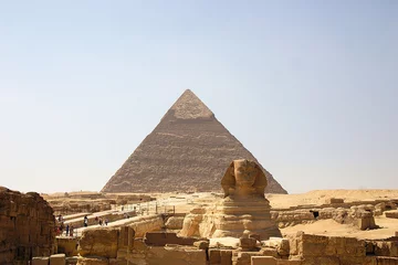 Foto op Canvas pyramids at giza - egypt © Mirek Hejnicki