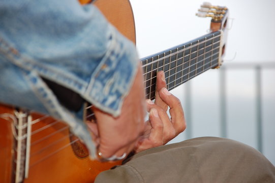 joueur de guitare